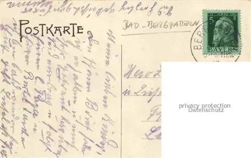 AK / Ansichtskarte Bad Bergzabern Rheinland-Pfalz Koenigliches Postamt und Amtsgericht