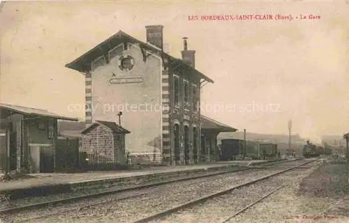 AK / Ansichtskarte Les Bordeaux-Saint-Clair LE HAVRE 76 Seine-Maritime La gare