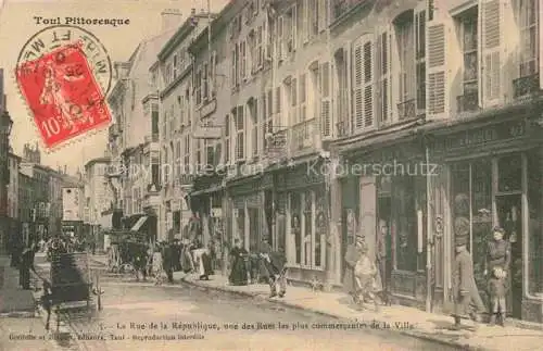 AK / Ansichtskarte Toul 54 Meurthe-et-Moselle Rue de la République