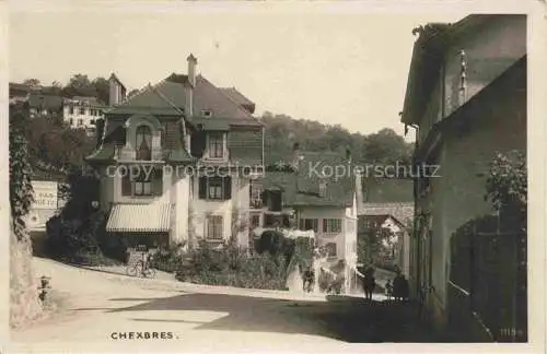 AK / Ansichtskarte Chexbres Lavaux VD Motiv Ortszentrum
