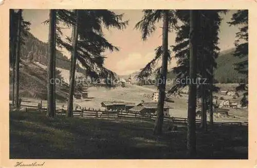 AK / Ansichtskarte Frauenkirch Davos GR Panorama