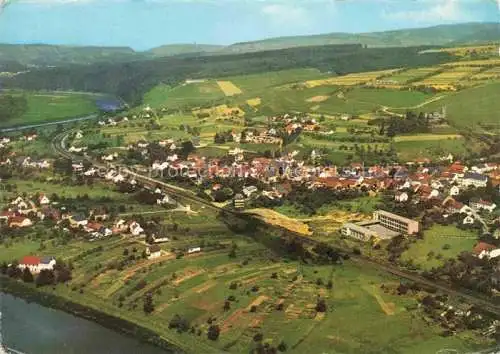 AK / Ansichtskarte Serrig Fliegeraufnahme