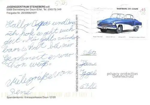 AK / Ansichtskarte Steineberg Daun Vulkaneifel Rheinland-Pfalz Jugendzentrum Steineberg 