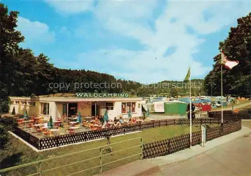 AK / Ansichtskarte Pruem Eifel Rheinland-Pfalz Waldcamping Pruem