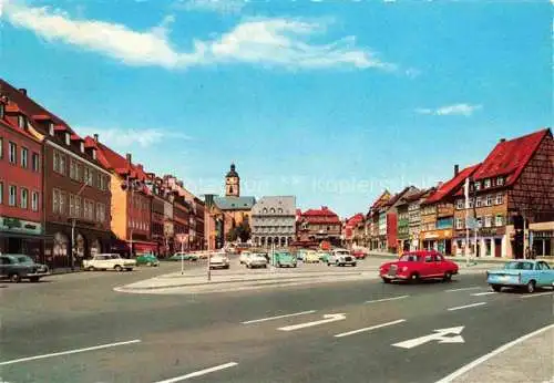 AK / Ansichtskarte SCHWEINFURT Main Marktplatz