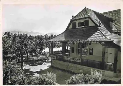 AK / Ansichtskarte Mont-Pelerin Chatel-St-Denis VD Tea Room Restaurant