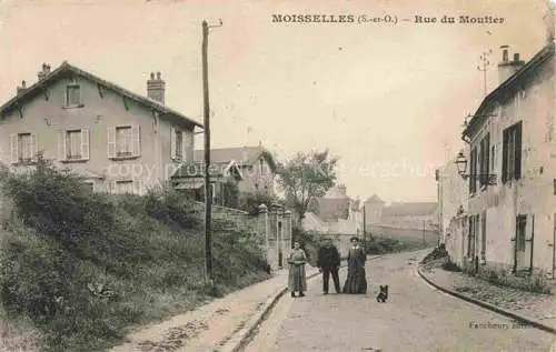 AK / Ansichtskarte Moisselles Sarcelles 95 Val-d Oise Rue du Moutier