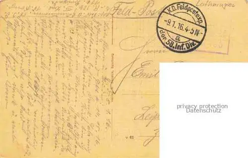 AK / Ansichtskarte Orhofen Oriocourt Chateau-Salins 57 Moselle Frau mit Kind 