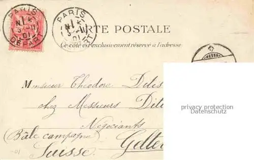 AK / Ansichtskarte Evian-les-Bains 74 Haute-Savoie Source Cachat auf Bootsfahrt Segelboot Kuenstlerkarte