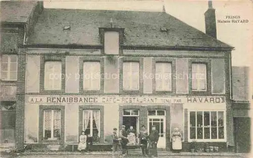 AK / Ansichtskarte Feings Mortagne-au-Perche 61 Orne Maison Havard Café Restaurant