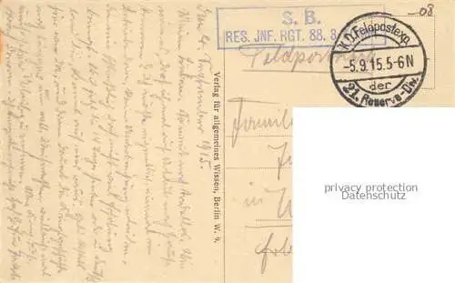 AK / Ansichtskarte Grand-Pre  Grandpre 08 Ardennes Orts-Kommandatur