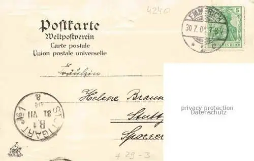 AK / Ansichtskarte Emmerich Rhein NRW Alter Markt Schwalben Nest Kuenstlerkarte