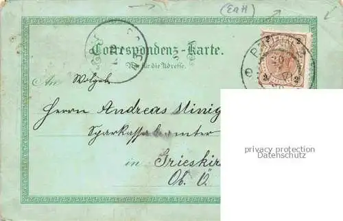 AK / Ansichtskarte Bruenn  BRNO CZ Stadtpanorama im Mondschein Stadttheater Deutsches Haus Litho