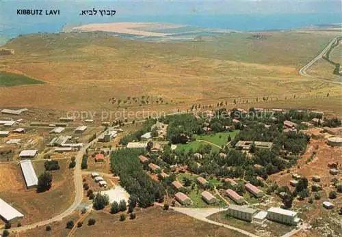 AK / Ansichtskarte Israel Kibbutz Lavi Lower Gallilee Fliegeraufnahme