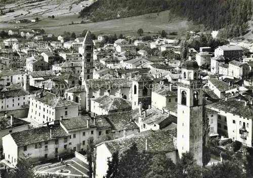 AK / Ansichtskarte Poschiavo GR Fliegeraufnahme