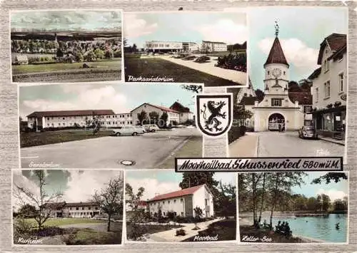 AK / Ansichtskarte Bad Schussenried Parksanatorium Kurheim Moorbad Zeller See Toerle