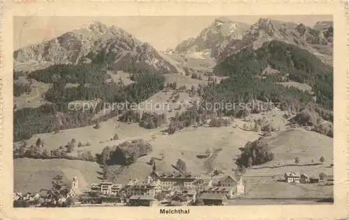 AK / Ansichtskarte Melchthal Melchtal OW Panorama