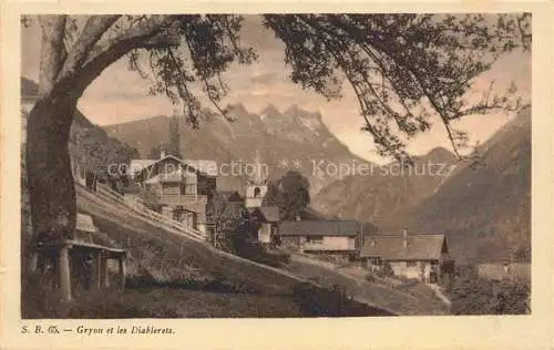 AK / Ansichtskarte Gryon AIGLE VD et les Diablerets