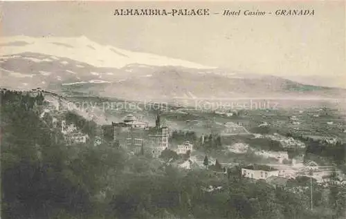 AK / Ansichtskarte GRANADA Andalucia ES Alhambra Palace Hotel Casino