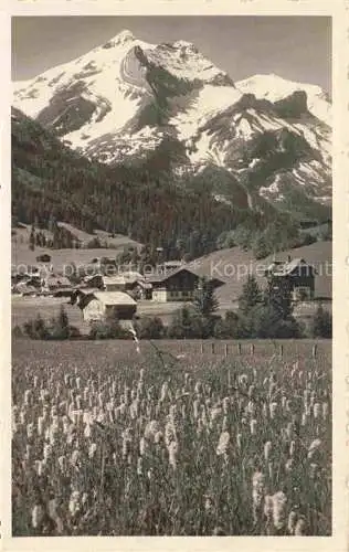 AK / Ansichtskarte Gsteig Saanen BE mit Oldenhorn