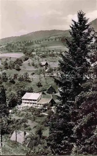 AK / Ansichtskarte Riersbach Oberharmersbach BW Gasthaus Pension Sonne Panorama