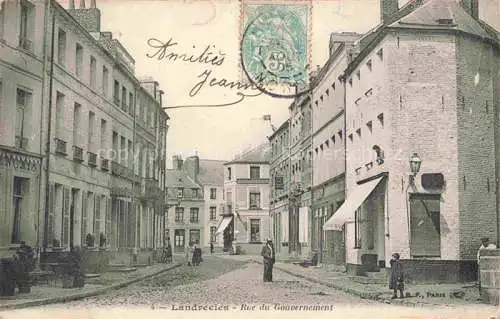 AK / Ansichtskarte Landrecies Avesnes-sur-Helpe 59 Nord Rue du Gouvernement