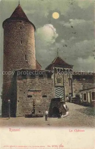 AK / Ansichtskarte Romont  La Glane FR Le Chateau