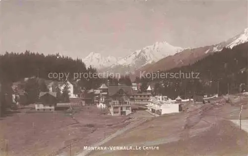 AK / Ansichtskarte Montana-Vermala Randogne VS Le Centre