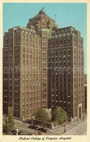 AK / Ansichtskarte Richmond Virginia USA Medical College of Virginia Hospital