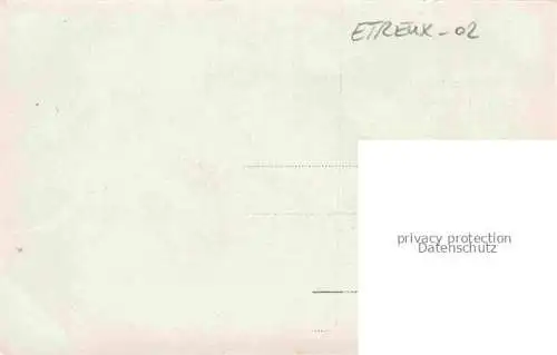 AK / Ansichtskarte Etreux Vervins 02 Aisne Deutsche Heldengraeber Friedhof