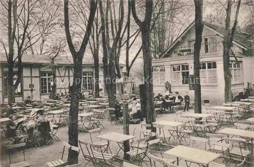 AK / Ansichtskarte Pichelswerder Insel Spandau BERLIN Restaurant Inselgarten Biergarten