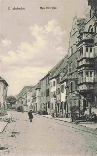 AK / Ansichtskarte Ensisheim 68 Haut-Rhin Hauptstrasse