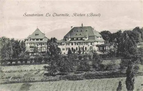 AK / Ansichtskarte RIEHEN BS Sanatorium La Charmille