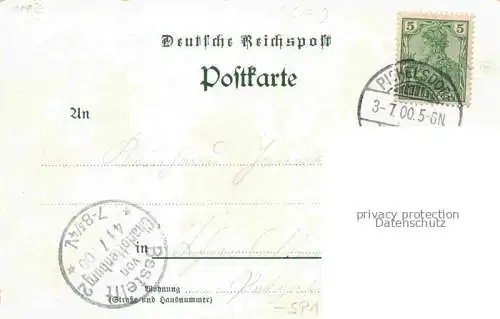 AK / Ansichtskarte Pichelswerder Insel Spandau BERLIN Wirtshaus Restauration Biergarten Litho Deutsche Reichspost