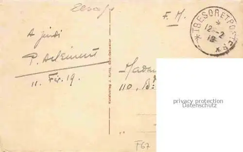 AK / Ansichtskarte Oberehnheim Ober-Ehnheim Obernai 67 Alsace Panorama Trachten Elsaesserin