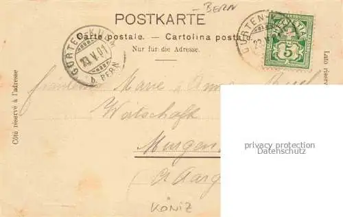 AK / Ansichtskarte Gurten Bern BE Teilansicht