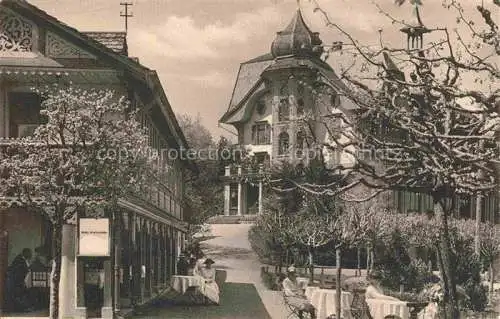 AK / Ansichtskarte Gurten Bern BE Hotel Restaurant Gurten-Kulm Terrasse