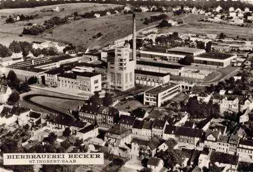 AK / Ansichtskarte St Ingbert Saarland Bierbrauerei Becker