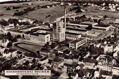AK / Ansichtskarte St Ingbert Saarland Bierbrauerei Becker