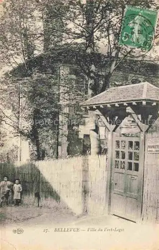 AK / Ansichtskarte BELLEVUE -MEUDON Boulogne-Billancourt 92 Hauts-de-Seine Villa du Vert Logis