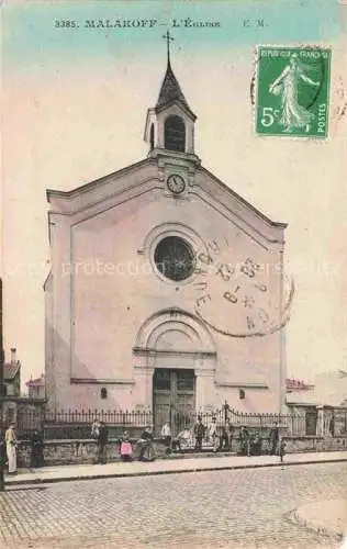 AK / Ansichtskarte MALAKOFF  Malakoff-la-Tour Antony 92 Hauts-de-Seine Eglise