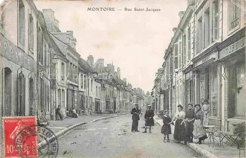 AK / Ansichtskarte Montoire-sur-le-Loir Vendome 41 Loir-et-Cher Rue Saint Jacques