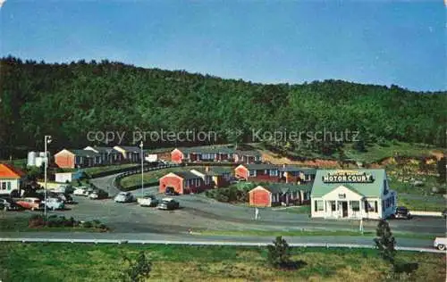 AK / Ansichtskarte Waynesboro Virginia USA Skyline Parkway Motor Court