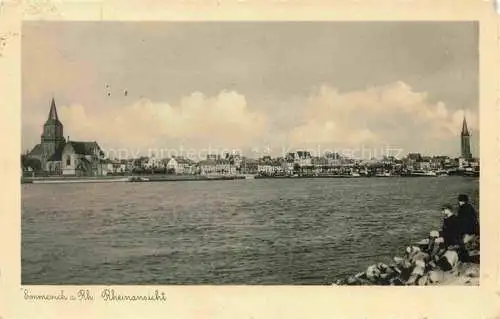 AK / Ansichtskarte Emmerich Rhein NRW Partie am Rhein