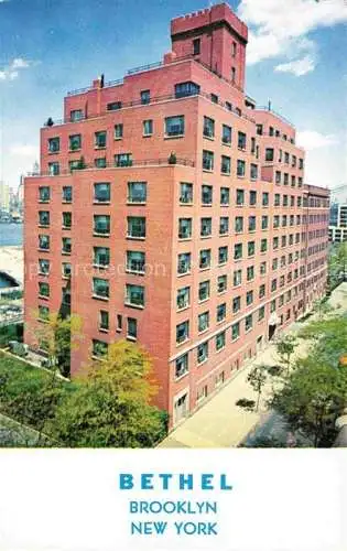 AK / Ansichtskarte NEW YORK City USA Bethel Brooklyn Watch Tower Bible and Tract Society