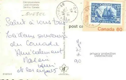 AK / Ansichtskarte QUEBEC Canada Cite Universitaire Laval University Ste Foy Canada Fliegeraufnahme