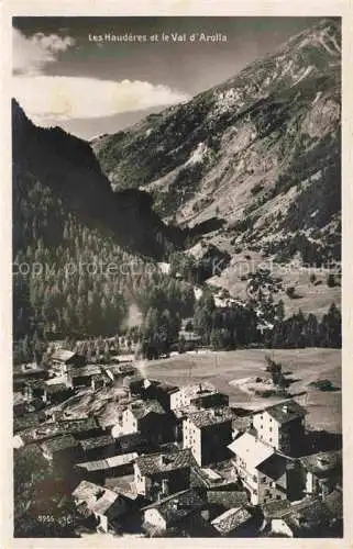 AK / Ansichtskarte Les Hauderes VS et le Val d'Arolla