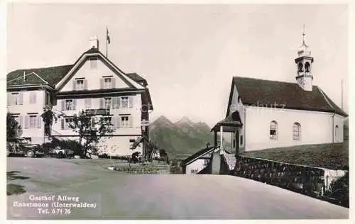 AK / Ansichtskarte Ennetmoos Nidwalden NW Gasthof Allweg