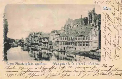 AK / Ansichtskarte METZ  57 Moselle Blick vom Theaterplatz