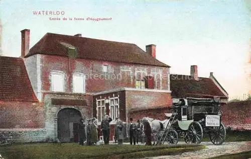AK / Ansichtskarte WATERLOO  Bruessel Brussels BRUXELLES Entree de la ferme d'Hougoumont